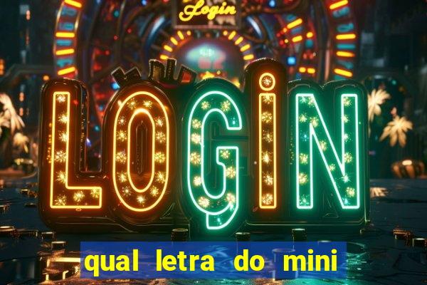 qual letra do mini dolar hoje